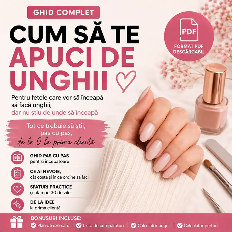 Cum să te apuci de unghii – Ghid complet pentru începătoare